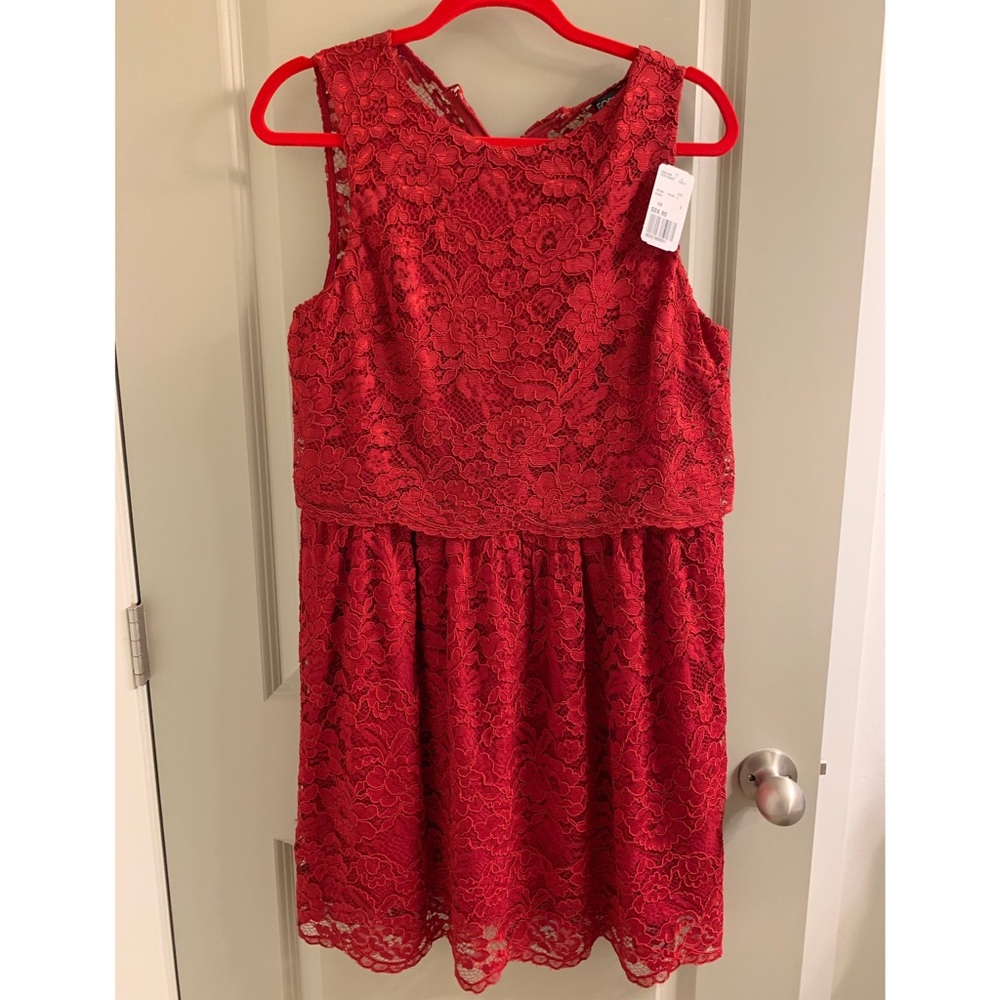 Red forever 21 dress